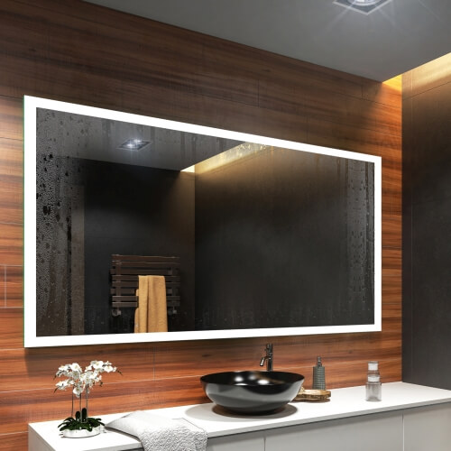 LED BAD SPIEGEL Badezimmerspiegel mit Beleuchtung Badspiegel